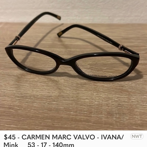 4/$125 - CARMEN MARC VALVO glasses/frames - Picture 10 of 13